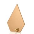 Atchison Russet Diamond VividPrint™ Award - Gold | https://www.bestnamebadges.com