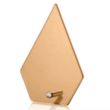 Atchison Russet Diamond Award - Silver | https://www.bestnamebadges.com