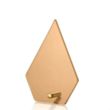 Atchison Russet Diamond Award - Gold | https://www.bestnamebadges.com