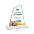 Summit VividPrint™ Award - White | https://www.bestnamebadges.com