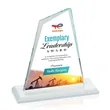 Summit VividPrint™ Award - White | https://www.bestnamebadges.com