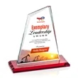Summit VividPrint™ Award - Red | https://www.bestnamebadges.com