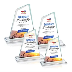 Summit VividPrint™ Award - Clear | https://www.bestnamebadges.com