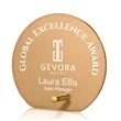 Atchison Russet Circle Award - Gold | https://www.bestnamebadges.com