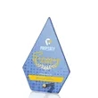 Atchison Blue Diamond VividPrint™ Award - Gold | https://www.bestnamebadges.com