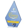 Atchison Blue Diamond VividPrint™ Award - Gold | https://www.bestnamebadges.com