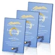 Atchison Blue Rectangle VividPrint™ Award - Gold | https://www.bestnamebadges.com