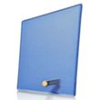 Atchison Blue Slant VividPrint™ Award - Gold | https://www.bestnamebadges.com