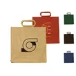 All Natural Jute Bag With Cane Handles | https://www.bestnamebadges.com