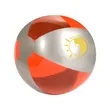 16" Luster Tone Beach Ball | https://www.bestnamebadges.com
