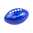 3" Football Shape Stress Ball | https://www.bestnamebadges.com