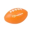 3" Football Shape Stress Ball | https://www.bestnamebadges.com