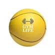 Basketball Shape Stress Ball | https://www.bestnamebadges.com