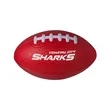 5" Football Shape Stress Ball. | https://www.bestnamebadges.com