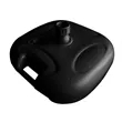 Rounded Square Market Umbrella Base | https://www.bestnamebadges.com