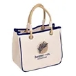 Rope Tote with Embroidery | https://www.bestnamebadges.com