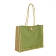 Milan Jute Tote Bag | https://www.bestnamebadges.com