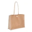 Milan Jute Tote Bag | https://www.bestnamebadges.com