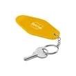 Recycled ABS Motel Keychain | https://www.bestnamebadges.com