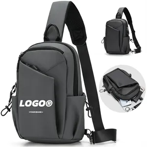 Oxford Crossbody Sling Bag For Men Travel Shoulder Pack