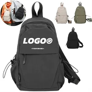Convertible Backpack With Zipper Strap Single Or Double Use