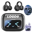 Wireless Bluetooth Ear Clip Earbuds Display Touch Control | https://www.bestnamebadges.com