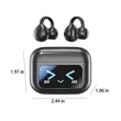 Wireless Bluetooth Ear Clip Earbuds Display Touch Control | https://www.bestnamebadges.com