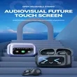 Wireless Bluetooth Ear Clip Earbuds Display Touch Control | https://www.bestnamebadges.com