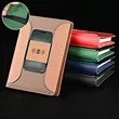 Leather Cover Notebook With Power Bank | https://www.bestnamebadges.com