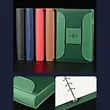 Leather Cover Notebook With Power Bank | https://www.bestnamebadges.com