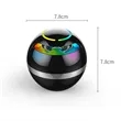 Round Bluetooth Speaker Portable For Outdoor Use | https://www.bestnamebadges.com
