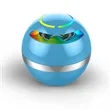 Round Bluetooth Speaker Portable For Outdoor Use | https://www.bestnamebadges.com
