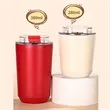 380ml Stainless Steel Coffee Cup | https://www.bestnamebadges.com