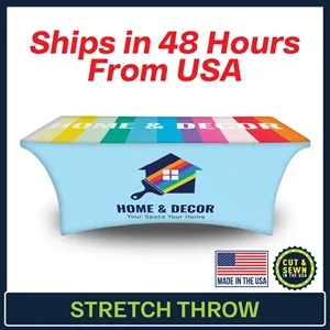 6ft x 30"T x 29"H 4-Sided Stretch Throw 48 Hour Service