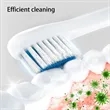 Rechargeable Electric Toothbrush Set with Custom Logo | https://www.bestnamebadges.com