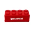 Construction Building Block Shape Stress Ball | https://www.bestnamebadges.com