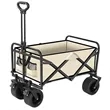 Large Capacity Collapsible Foldable Wagon Cart | https://www.bestnamebadges.com