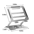 Adjustable Ergonomic Foldable Rotatable Laptop Stand | https://www.bestnamebadges.com