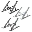 Foldable Adjustable Laptop Notebook Stand Riser Holder | https://www.bestnamebadges.com