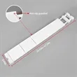 Retractable Floating Partition Storage Rack Shelves | https://www.bestnamebadges.com