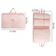 Multi-Compartment Hanging Travel Toiletry Storage Bag. | https://www.bestnamebadges.com