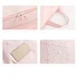Multi-Compartment Hanging Travel Toiletry Storage Bag. | https://www.bestnamebadges.com