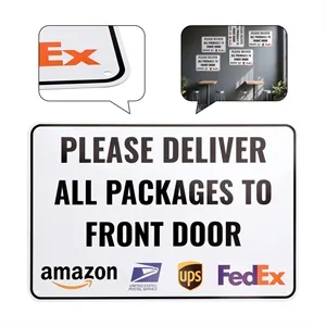 12"x8" Full Color Custom Alumimum Signs