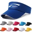 Cotton Adjustable Sport Empty Top Baseball Visor Cap Hats | https://www.bestnamebadges.com