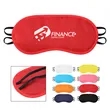 7.3" x 3.3" Polyester Sleeping Eye Mask W/ Elastic Strap | https://www.bestnamebadges.com