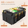 Sturdy Foldable Car Trunk Organizer Bag | https://www.bestnamebadges.com