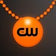LED Circle Badge with Beads | https://www.bestnamebadges.com