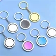 Custom Logo Metal Round Keychain Promotional Gift | https://www.bestnamebadges.com