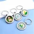 Custom Logo Metal Round Keychain Promotional Gift | https://www.bestnamebadges.com