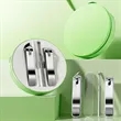 In Stock Stainless Steel Nail Clipper Set Custom Logo | https://www.bestnamebadges.com